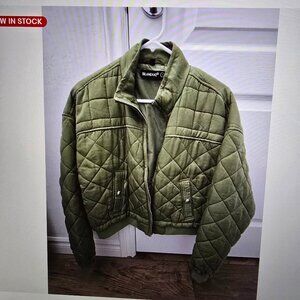 BLANKNYC Green Jacket Womens Small